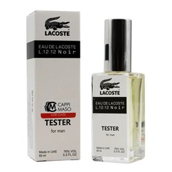 Tester EU Lacoste Eau de Lacoste L.12.12. Noir for men 60 ml