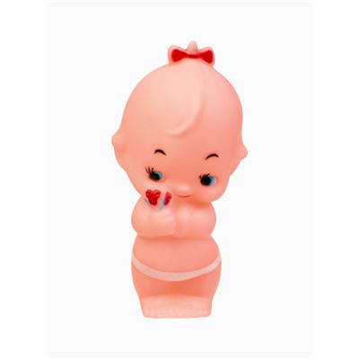 Резиновая игрушка для ванны Крошка Я «Девочка», с пищалкой, 1 шт.