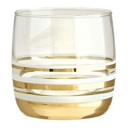 Набор 6 стаканов, 310 мл LNK9370 "Line Gold + краска" 3
