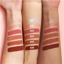 Жидкие тени для век O.TWO.O Powder Mist Liquid Eyeshadow Velvety Shine #E05 - Оранжево-коричневый
