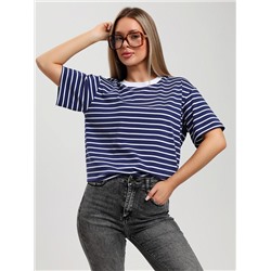 Женская футболка Брина-2 Ф-134 / синий