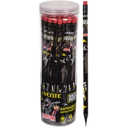 Карандаш ч/г HB "deVENTE. SuperHero. Assassin"  2мм трёхгран дерево с ластиком 5032331/50/Китай