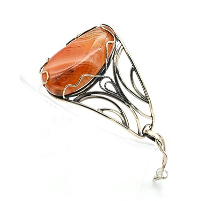 Браслет из сардоникса " Грация ", 18 см.