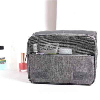 Kristaller Косметичка дорожная Travel hook classic, серый