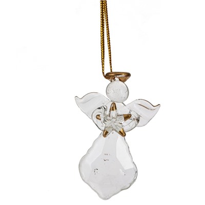 GAEM Набор из 12шт Украшение новогоднее "Ангел", L3 W3 H5 см