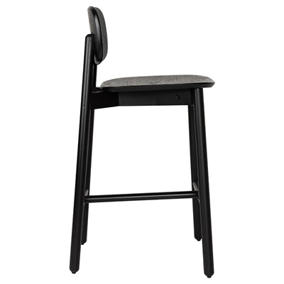 Стул барный Saga, темно-серый