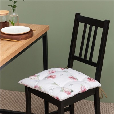 Сидушка на стул Этель Tenderness, 42×42 см, 100% хлопок, репс 210 г/м²