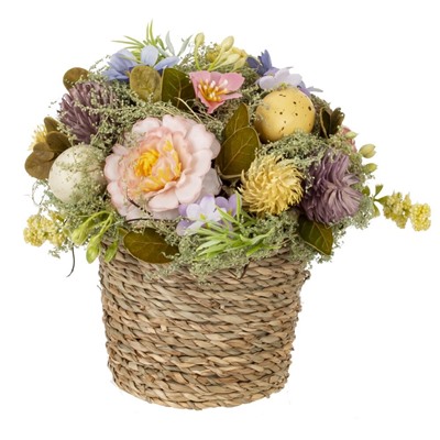 GAEM Цветочная композиция "Пасхальная", L17 W17 H17 см