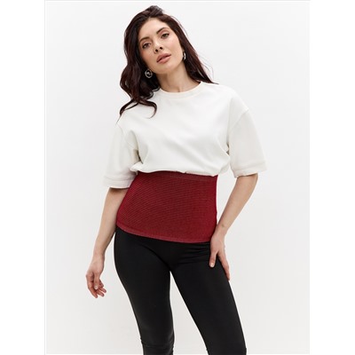 Пояс эластичный согревающий «Зима+Лето» из собачьей шерсти и хлопка