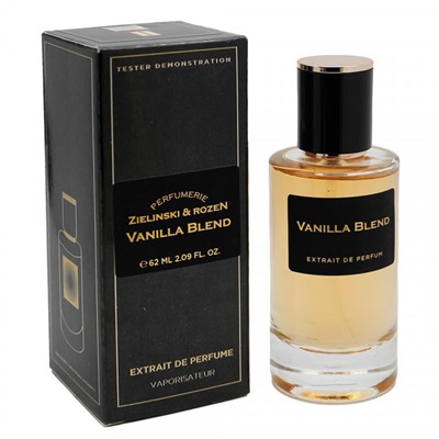 Tester Extrait de Perfume Z & R Vanilla Blend unisex 62 ml