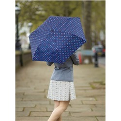 L553-4422 DitsyHearts (Сердца цветные) Зонт женский механика Fulton