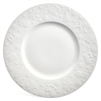 НАБОР ТАРЕЛОК ОБЕДЕННЫХ LEFARD "NUTCRACKER" 2 ШТ. 26 СМ (КОР=8НАБ.)