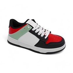 Кроссовки L56-16 черно красные