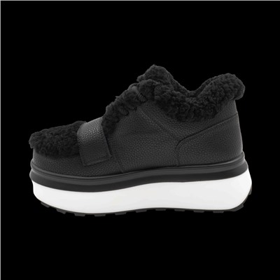 Ботинки на меху ZD8 черные