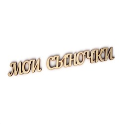 Мои сыночки