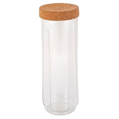Банка для сыпучих продуктов Sugar&Spice Rosemary 1,6 л SE105910996 с пробковой крышкой