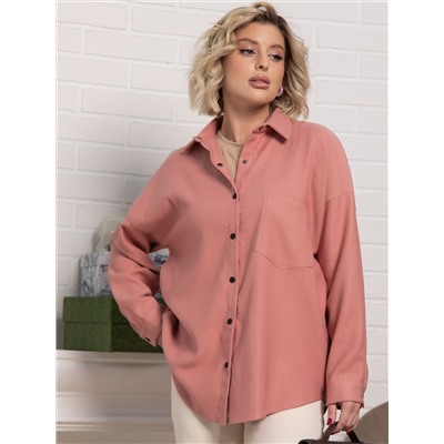 Рубашка Загадочная девушка (пыльная роза) Б15170-4М