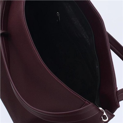 Женская сумка экокожа Richet 2739-08-08 бордовый microfiber