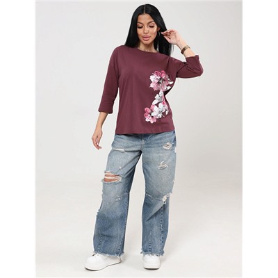 Футболка Мимулус лиловый ИвК