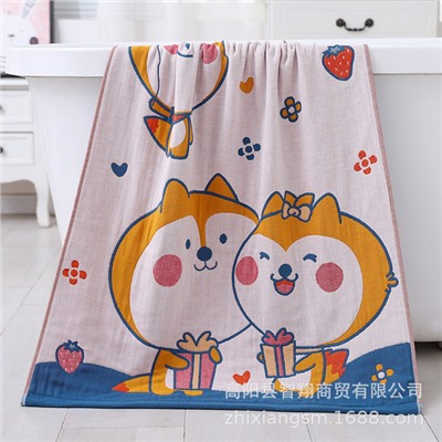Space soft gauze bath towel, tube top, wholesale