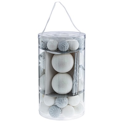 GAEM Набор из 56шт Украшение новогоднее "Шар", L21 W21 H37 см