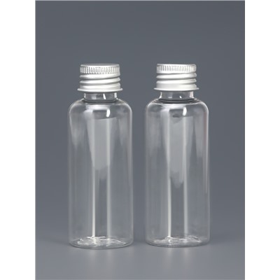 Набор для хранения, 2 предмета, 50 мл, цвет серебристый/прозрачный