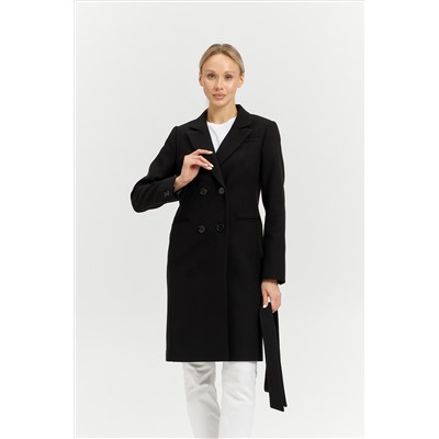 Пальто женское демисезонное 27420 (черный)