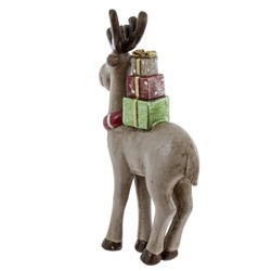 Фигурка декоративная "Олень", L9,5 W3,5 H16 см, 2в.