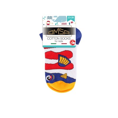 Носки детские, Omsa, 21P62 рыбки оптом