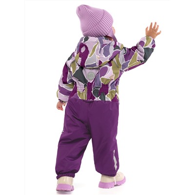 Комбинезон утеплённый для девочки NIKASTYLE 8м1025 Цикламен брусника