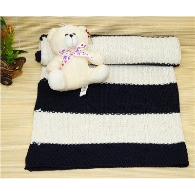 Вязаный Плед с Мягкой Игрушкой в Подарочной Упаковке 100x120 см. Bebek Battaniye Aren