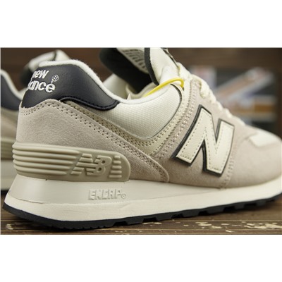 Премиальные New Balance 574 из натуральной замши