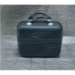 Бьюти-кейс, полипропилен, MIRONPAN 23130 Темно-зеленый