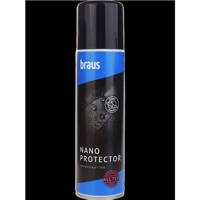 BRAUS Пропитка водоотталкивающая NANO PROTECTOR 250 мл