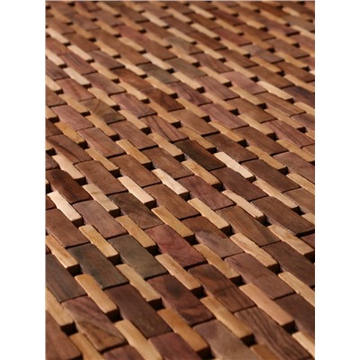 Коврик из тикового дерева, 200×200×0.7 см