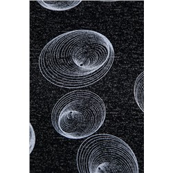 Платье "Эстетика вкуса" (черное/принт) П8900