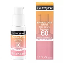 Сыворотка для лица с SPF 60 (50 мл), Invisible Daily Defense Face Serum Sunscreen SPF 60, произв. Neutrogena