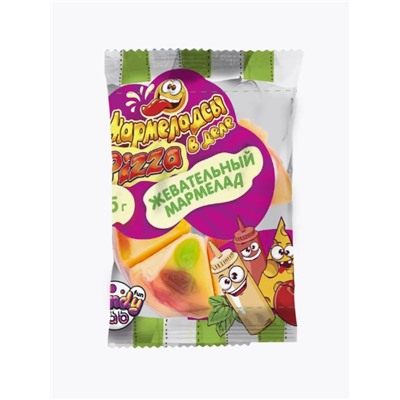 Жевательный мармелад «Мармеладсы в деле mini PIZZA», 36 шт.