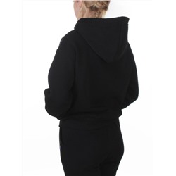 005 BLACK Костюм спортивный зимний женский (95% хлопок, 5% полиэстер)