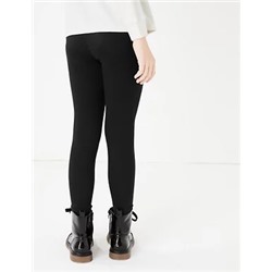5 Pack Cotton Leggings with Stretch (6-16 Yrs)