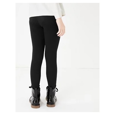 5 Pack Cotton Leggings with Stretch (6-16 Yrs)