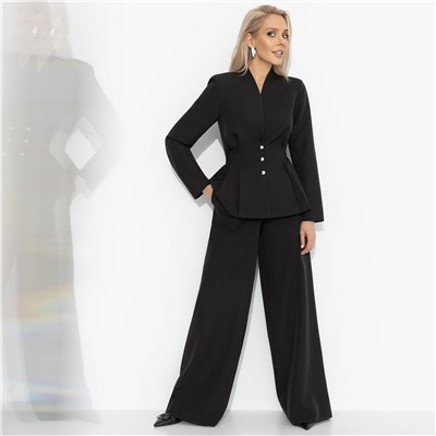 Брючный костюм приталенный, Время знаков (2 в 1, светская львица)