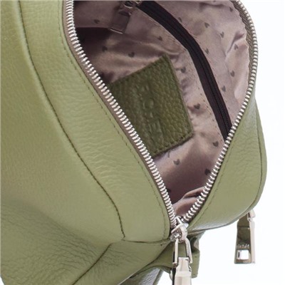 Женская кожаная сумка Richet 2611Н1Н Dalia Green tea