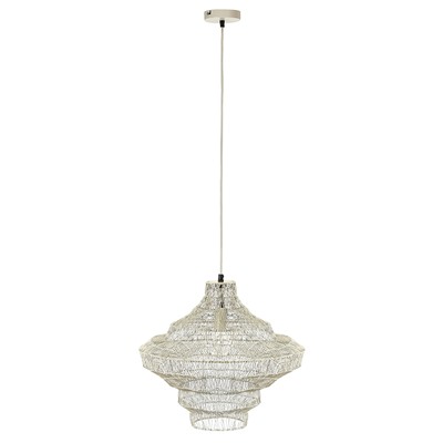 Светильник подвесной Vinger, Ø45х50 см, бежевый