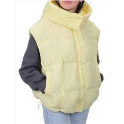 24001 YELLOW Жилет утепленный женский (100 гр. холоффайбер)