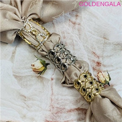 Зажим для платка размер 3x2 см БР6/4 модель 2