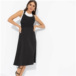 Сарафан с регулируемыми лямками, Смелее, чем вчера (с поясом)