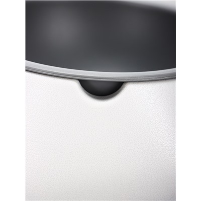 Миска для животных Дубль Мини  0,2 л , Soft-touch, смоки