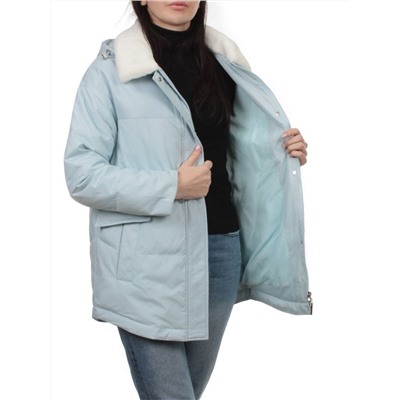 M24-212 BLUE Куртка демисезонная женская (100 гр. холлофайбер)