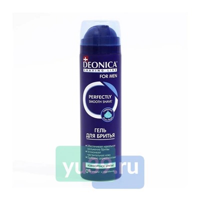 Гель для бритья DEONICA FOR MEN. Комфортное бритье 200мл